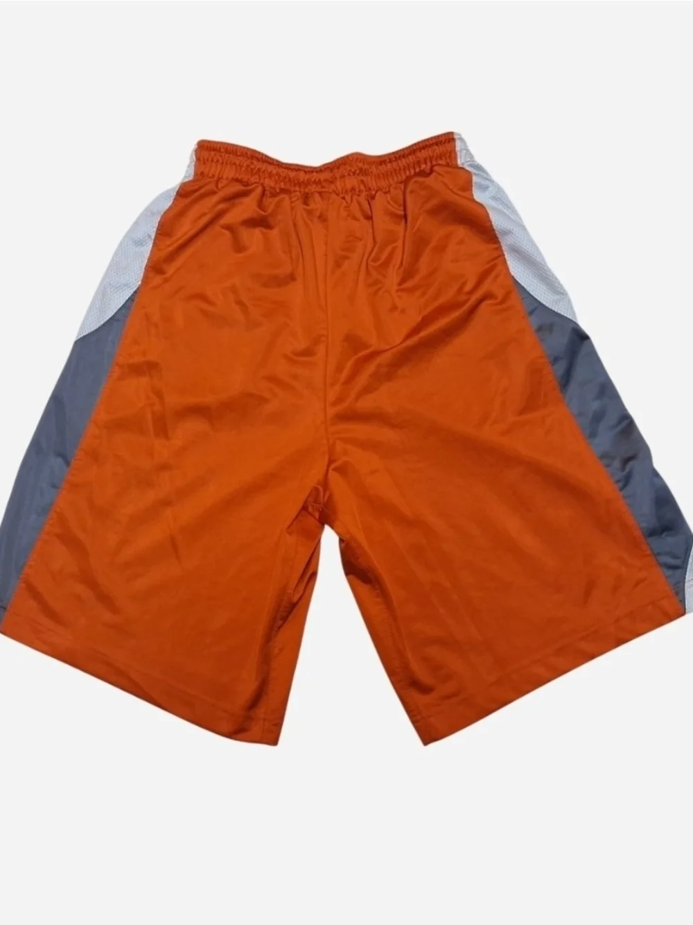 Jordan Orange and Gray Panel Athletic Shorts